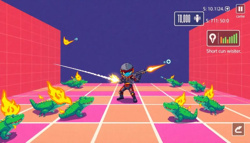alligators on fire ramingsofagamer game